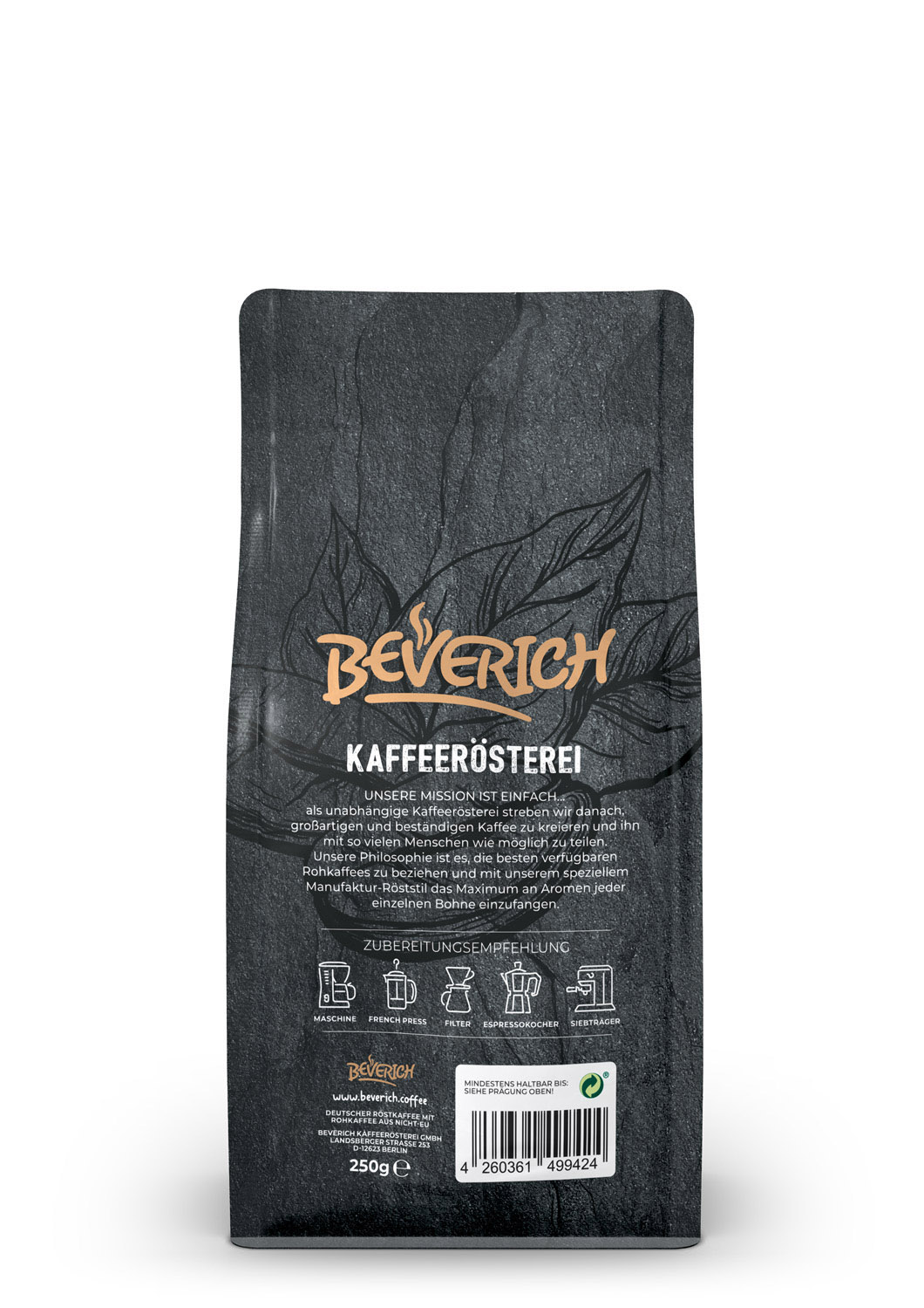 Premium - Filterkaffee (250 g) Gemahlen