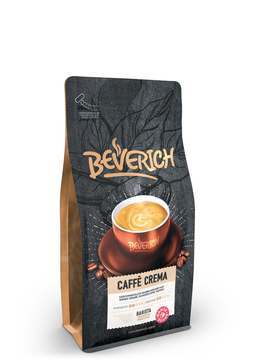 Premium - Caffè Crema (250 g) Ganze Bohne