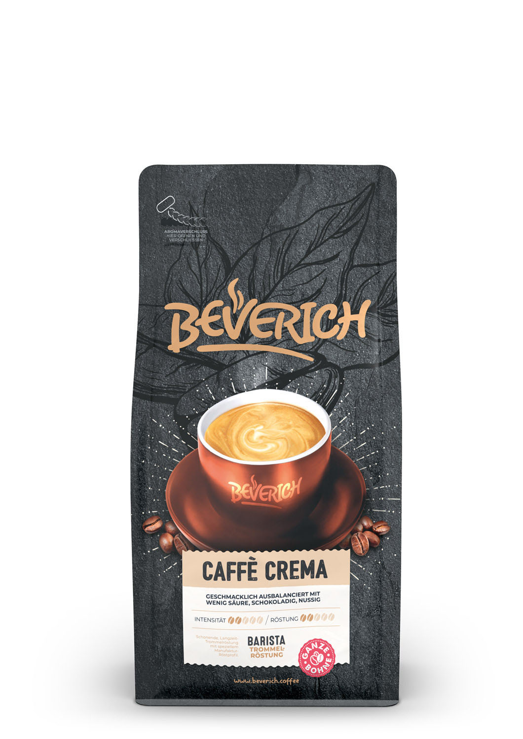 Premium - Caffè Crema (250 g) Ganze Bohne